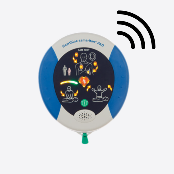 With the Heartsine Gateway Program, you enable the Heartsine 500P to be connected to LIFELINKcentral for fast & easy management of multiple AED’s by a WiFi Network.